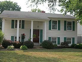 home in ohio with old siding